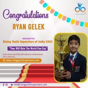 Ryan Gelek: The Darjeeling Boy Wonder