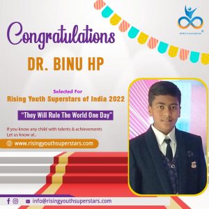 Dr. Binu HP: The Eleven-year-old With a Doctorate